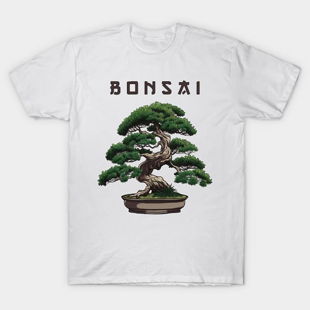 Bonsai Tree T-Shirt by Underground Cargo